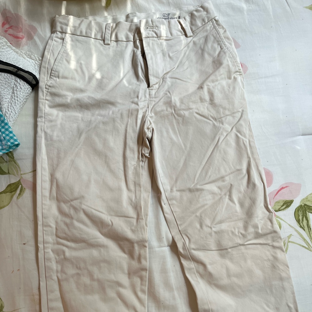 vineyard vines beige dress pants